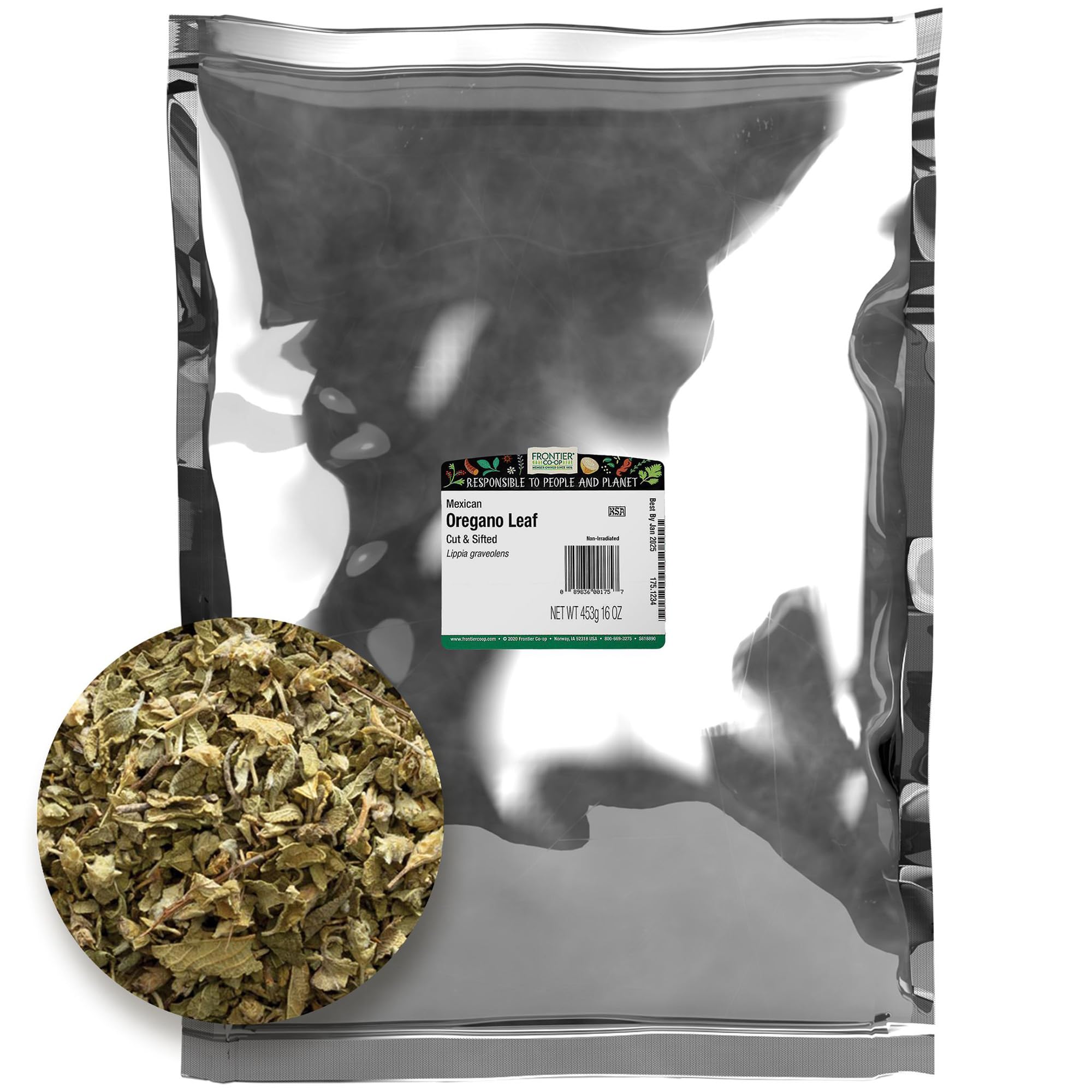 Amazon.com : Frontier Co-op Mexican Oregano Leaf, 1lb Bulk Bag